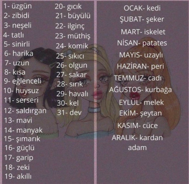 Doğum tarihine göre lakabın nedir✨?