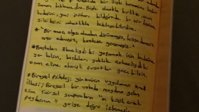 Kitap okurken notlar alır mısınız?