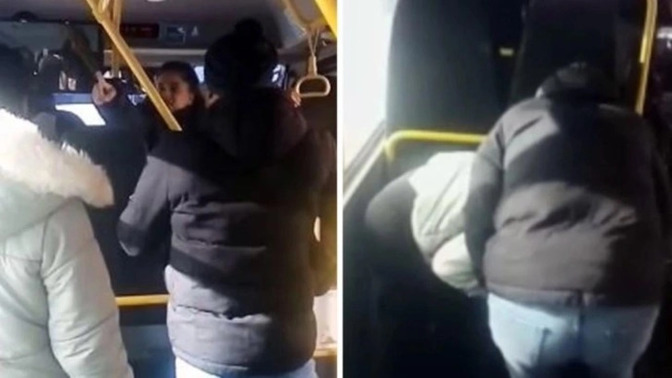 Van'da 4 çocuk annesi kadın, kocasını sevgisiyle minibüste yakaladı. Siz böyle bir durumda ne yapardınız?