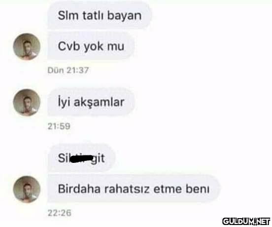 İlk mesajın ne olmasını istersiniz?
