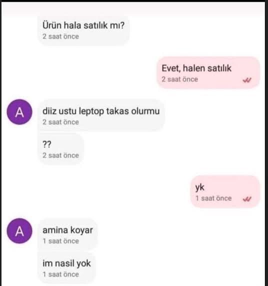 İlk mesajın ne olmasını istersiniz?