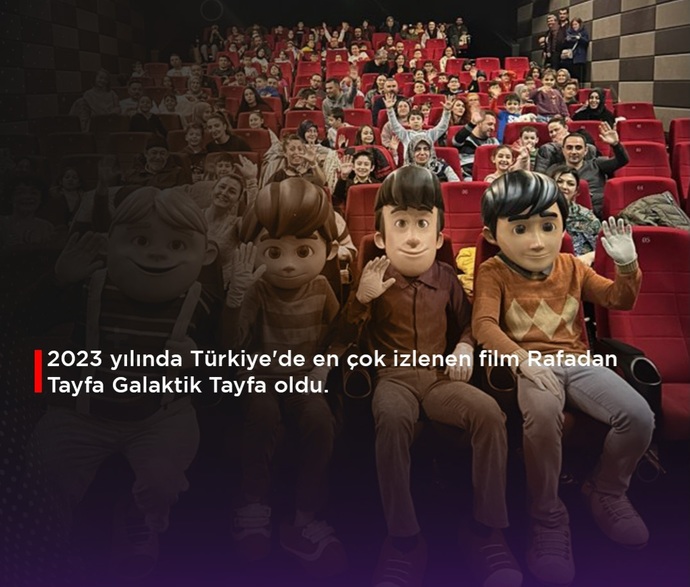 Rafadan Tayfa 2023ün en çok izlenen filmi olmuş! Animasyonları sever misiniz?