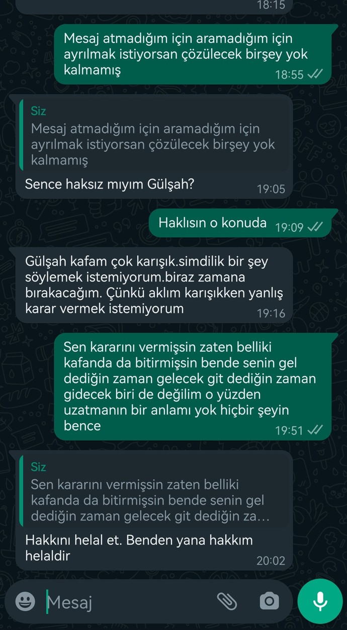 İyi yapmış mıyım sizce iyi demiş miyim?