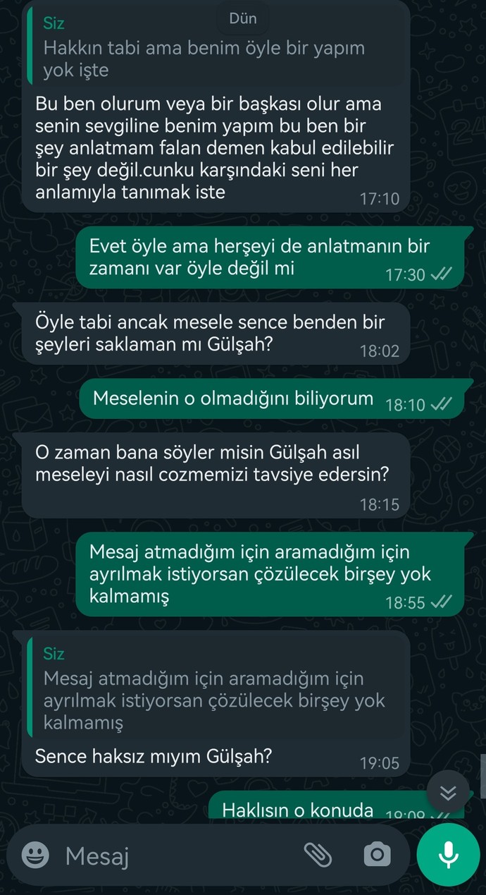 İyi yapmış mıyım sizce iyi demiş miyim?