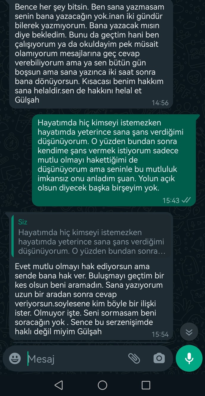 İyi yapmış mıyım sizce iyi demiş miyim?