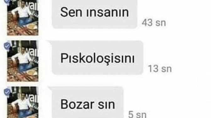 En son neye psikolojiniz bozuldu?