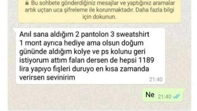 Sevgiliden ayrılınca bütün hediyeler geri mi verilmeli?