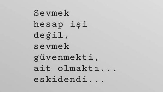 Sizce gerçekten Sevmek eski mazilerdemi kaldı?