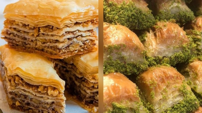 Fıstıklı baklava mi cevizli baklava mı?
