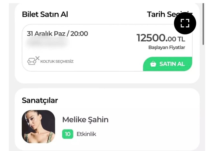 Melike Şahinin yılbaşında vereceği konserin ücreti tartışma yarattı! Sevdiğiniz şarkıcının konserine 12.500 TL verir misiniz?