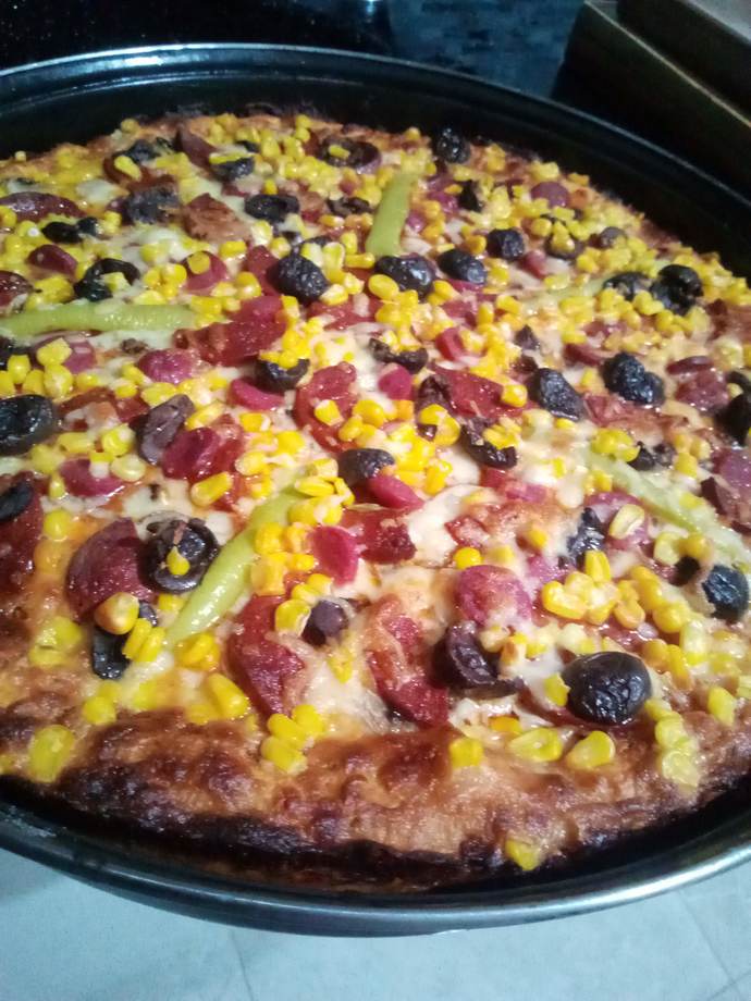 Pizza yaptım, nasıl olmuş?
