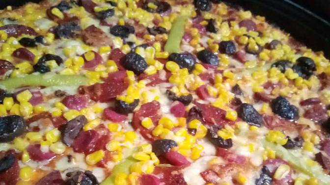 Pizza yaptım, nasıl olmuş?