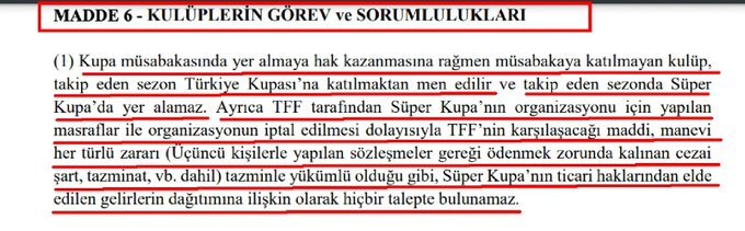 Süper kupanın iptal olması hakkında ne düşünüyorsunuz?
