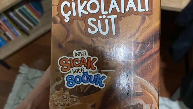 Çikolatalı süt içer misinizz?