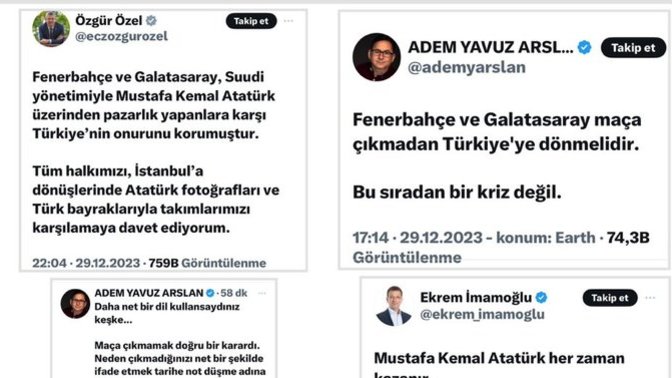 Mesele Atatürk değil sen halen anlamadın mı?