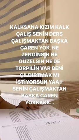 Sizi dersler yönünden motive eden söz nedir?