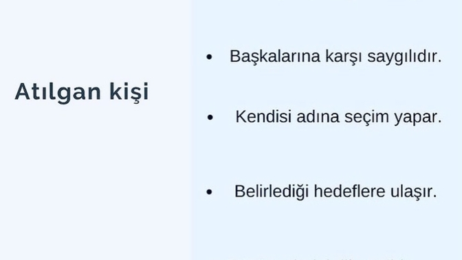 Bu davranış biçimlerinden hangisi size hitap ediyor?