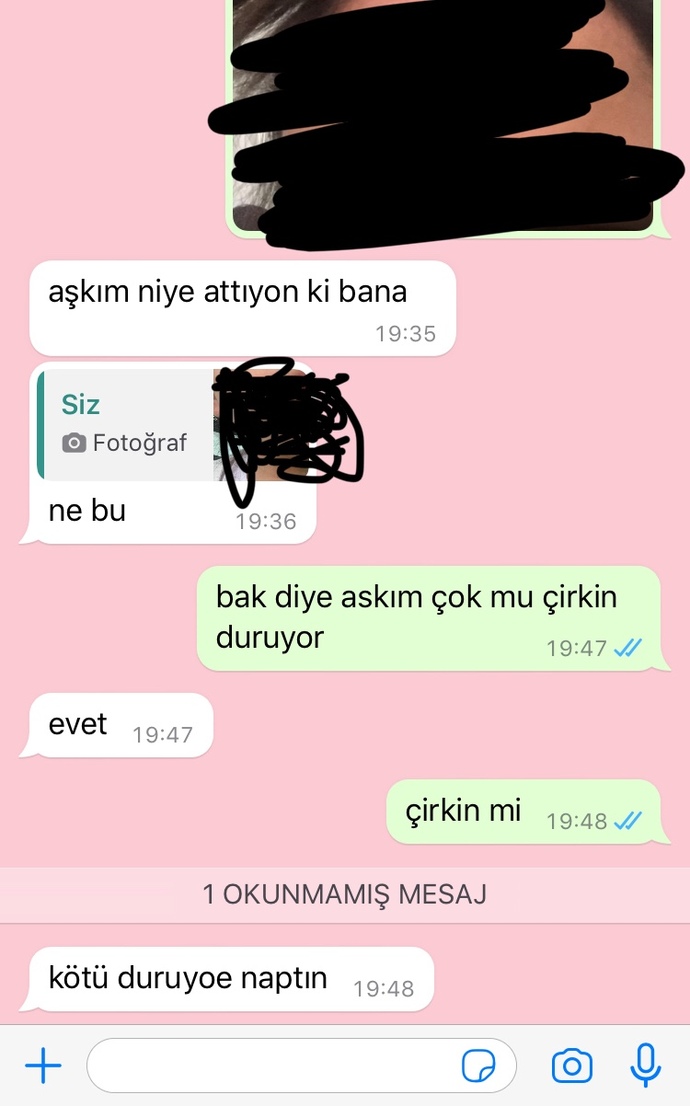 Sevgilim sivilcem çıktığı için çirkin gözüktüğümü söyledi. Kalbim kırıldı, ne yapmalıyım?