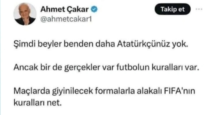 Ahmet Çakar Haklı mı?