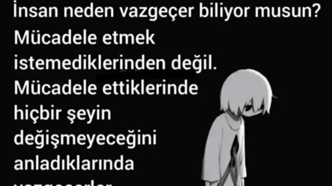 Ne sebeplerle nelerden vazgeçersiniz/vazgeçtiniz?