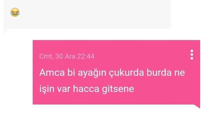 Tartışacak kelime haznesine sahip olmayıp hemen küfür eden erkekler niye bu kadar cahilsiniz?😂?