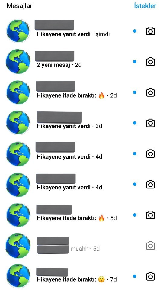 Hoslandigim kizin Instagram hesabi?