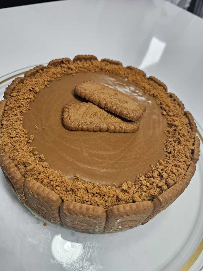 Lotus cheesecake yaptım, nasıl olmuş?