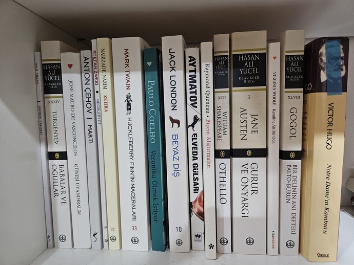 Hangi kitabı okumaya başlıyim, hadi bekliyorum bakın ayakta kaldım?