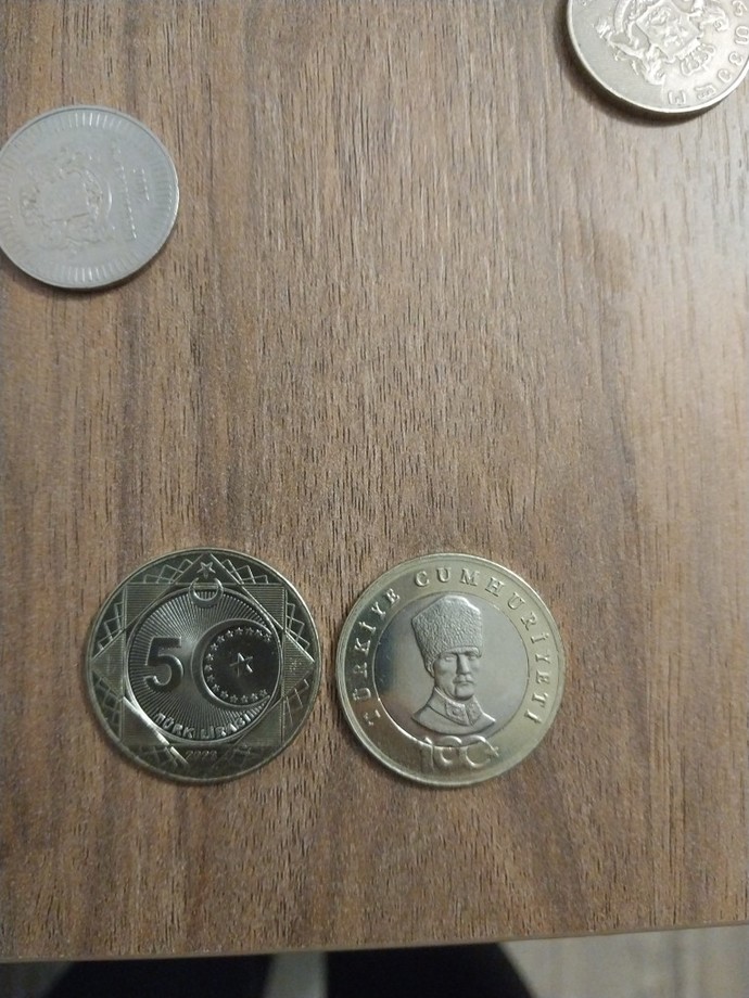 Yeni madeni 5 lirayı gördünüz mü?