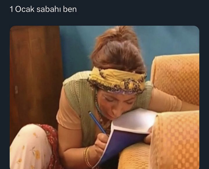 Yeni yıl için aldığın kararları 1 Ocak'tan itibaren uygulamaya başlayacak mısın?