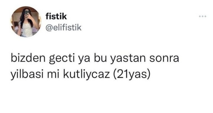 Yılbaşını kutlamanın yaşı olur mu?