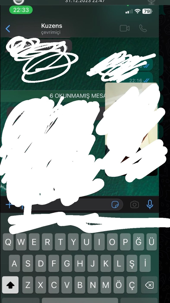 Arkadaş bir bakar mısınız? Whatsapptan anlayan var mı?