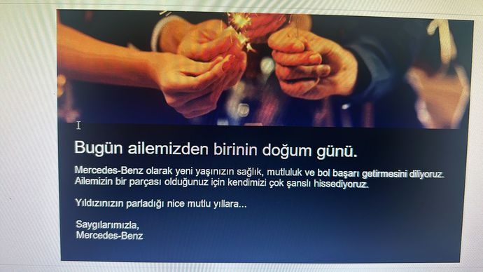 Kurumsal firmalar doğum gününüzü kutladığında hoşunuza gidiyor mu?