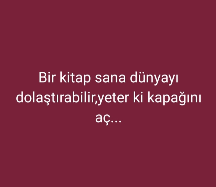 Kitap okumayı sever misin?