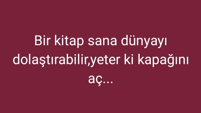 Kitap okumayı sever misin?