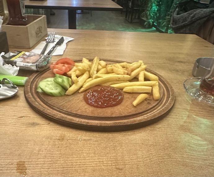 Patates kızartması ve ketçap bu ikiliyi sever misiniz?