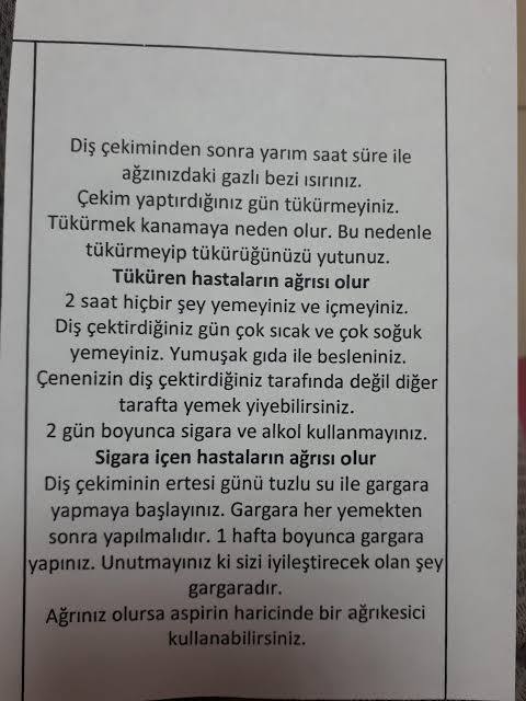 Diş cekilen yer ne zaman iyileşir?