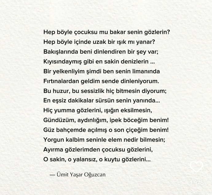 Şiir özel gün hediyesi olabilir mi?