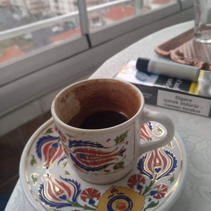 Kapalı bir Ankara sabahından günaydın ♥️ Kahveler içildi mi?