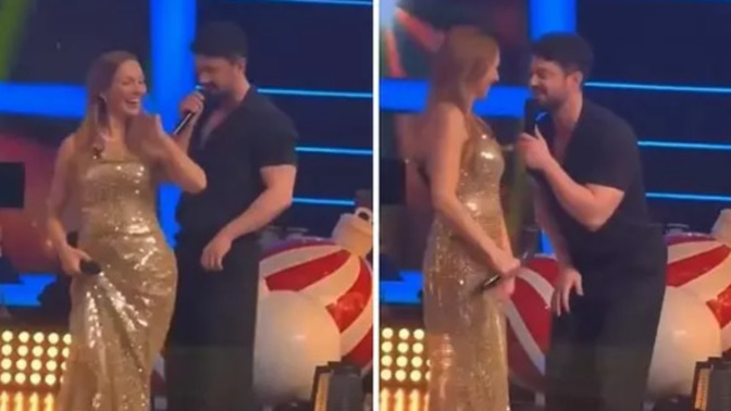 Yılbaşında Murat Boz'un Meryem Uzerli'ye yakın dans temasıyla rahatsızlık vermesi 'Bunu hep yapıyor!' yorumlarına sebep oldu. Sizce bu kadarı fazla değil mi?