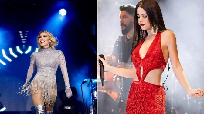 Yılbaşında sahnede olan bazı sanatçılar ve kostümleri… Siz en çok hangi sanatçının yılbaşı tarzını beğendiniz?