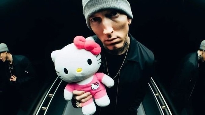 Size Eminem'den bir parça göndereyim mi?