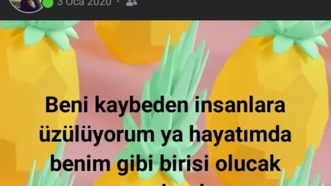 Sizi kaybeden insana ne soylemek istersiniz?