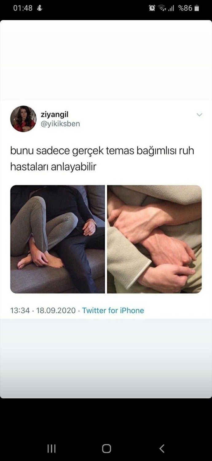 Sevgilinizin/eşinizin temas bağımlısı olması libidonuzu arttırır mı?