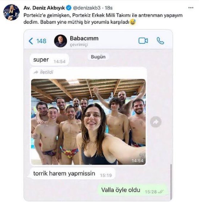 Kilotlu erkeklerle karşı kıçını dönen kızına harem yapmışsın diyor ve ben mi yobaz oluyorum?