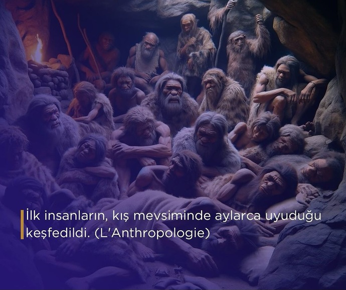 İlk insanların kış uykusuna yattığı ortaya çıktı! Çok iyi fikir değil mi?