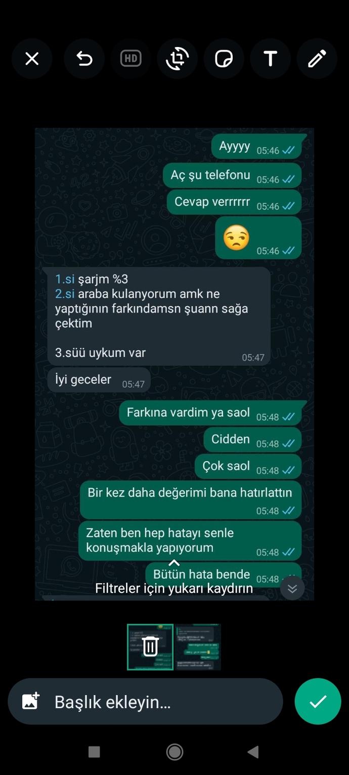 Sevgilimle sabah kavga ettik kim haklı sizce ve geri döner mi ?