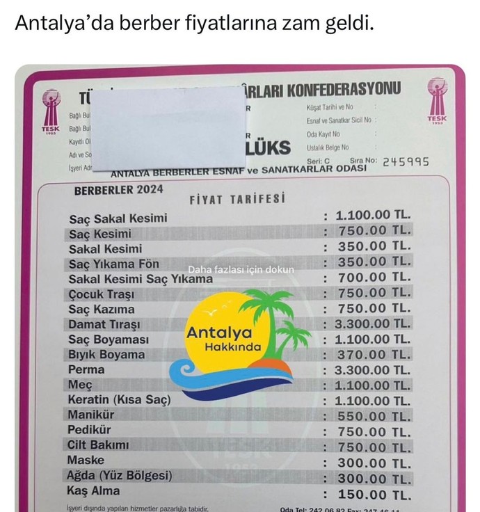 2024 taban fiyatları..