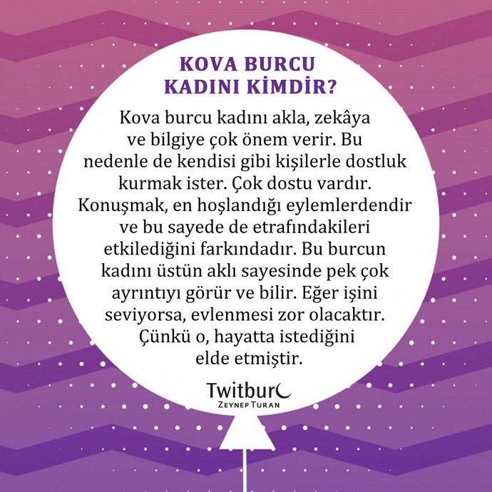 Kova burcu kadınlarını sever misiniz :P?