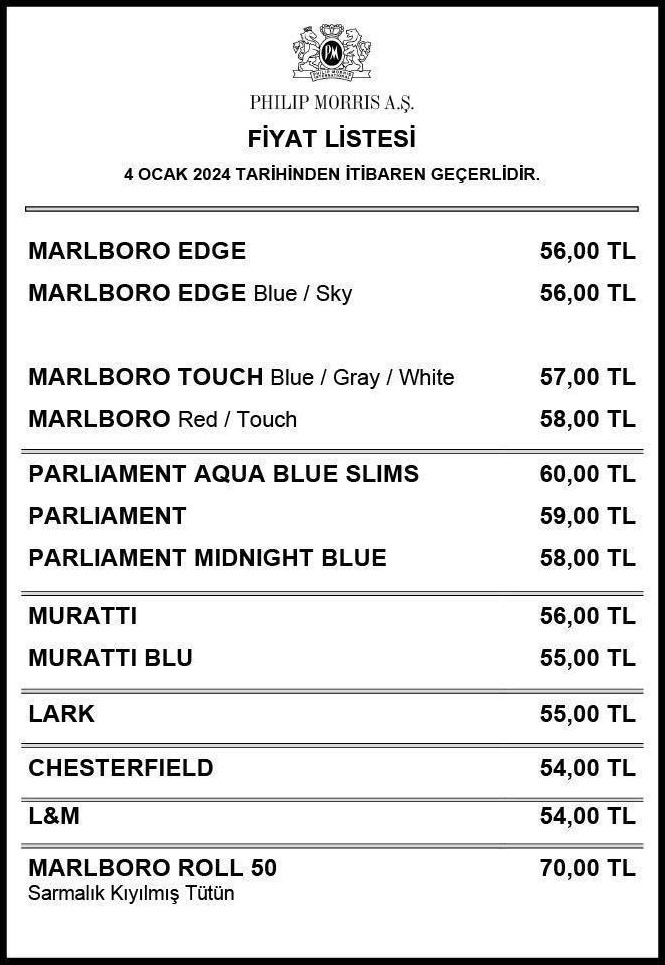 Philip Morris grubu sigaralara zam geldi. Kullanmaya devam edecek misiniz?